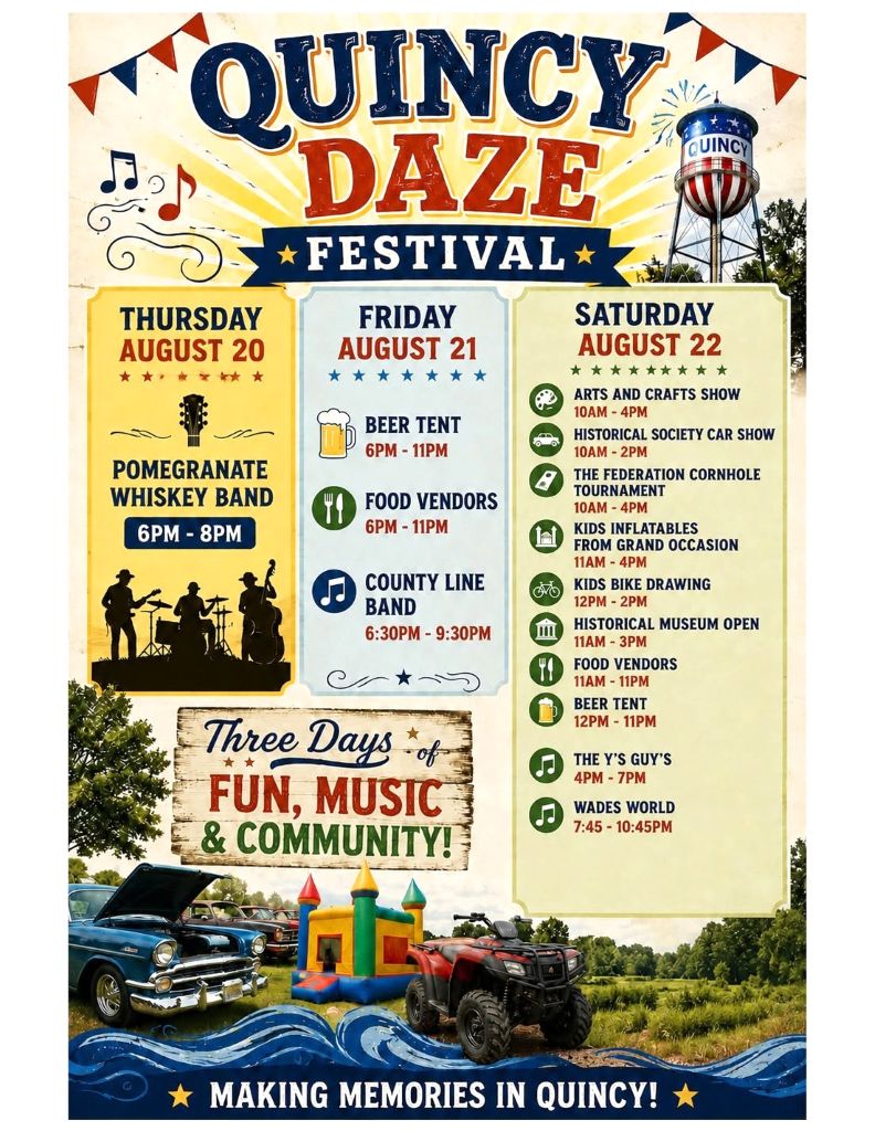 Quincy Daze Festival Underway